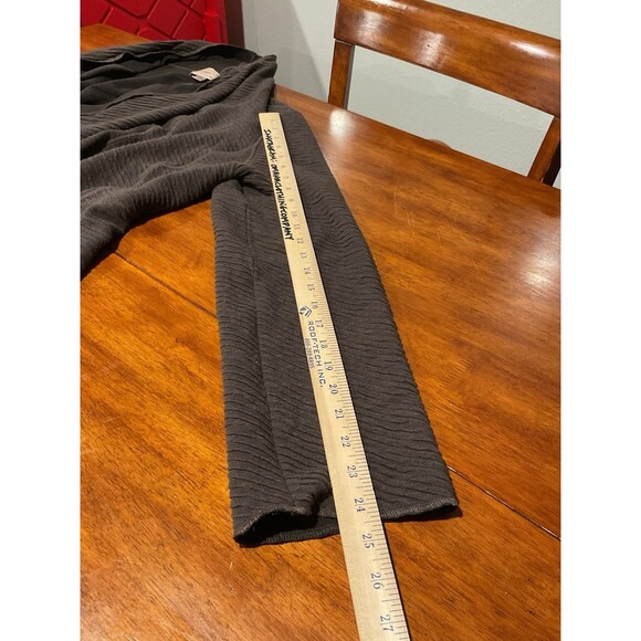 Cristina B. Women's Textured Draped Open Front Cardigan Sweater Jacket XL - Picture 9 of 10